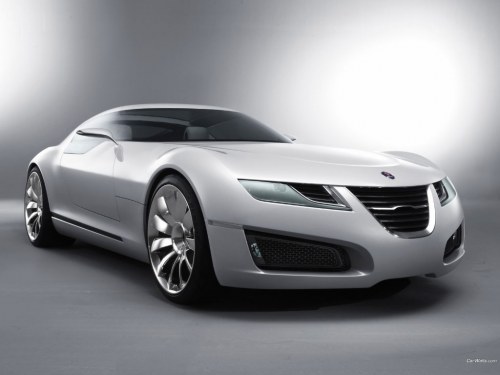 2006 Saab Aero-X Silver